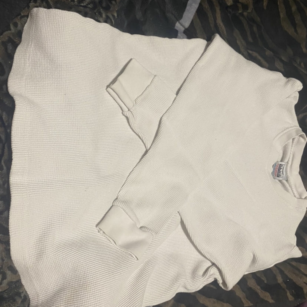 Large White Proclub Longsleve